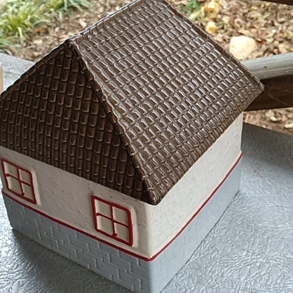 Pottery barn farmhouse shabby chic cookie jar